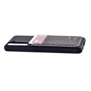 Galaxy S21 FE Luxe M2T Wallet Case [Black/Grey]