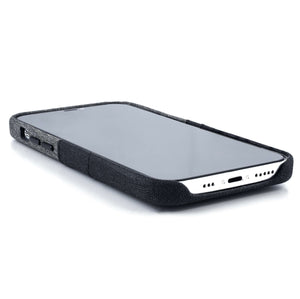 iPhone 12/12 Pro Luxe M2 Wallet Case [Black/Grey]