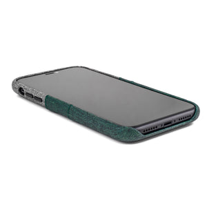 iPhone 11 Luxe M2 Wallet Case [Green/Grey]