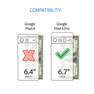 Pixel 6 Pro Luxe MTF Flip Wallet Case [Black/Grey]