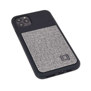 iPhone SE 3, SE 2, 8/7 Silicone Luxe M2L Wallet Case [Black/Grey]