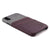 Luxe Wallet Case for iPhone X and XS [Maroon/Grey]