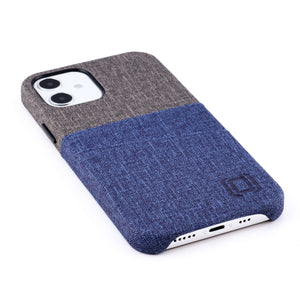 iPhone 12/12 Pro Luxe M2 Wallet Case [Blue/Grey]