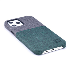 iPhone 12 Pro Max Luxe M2 Wallet Case [Green/Grey]