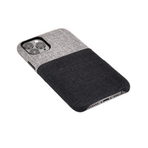 iPhone 11 Pro Luxe M2 Wallet Case [Black/Grey]