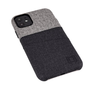 iPhone 11 Luxe M2 Wallet Case [Black/Grey]