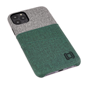 iPhone 11 Pro Max Luxe M2 Wallet Case [Green/Grey]