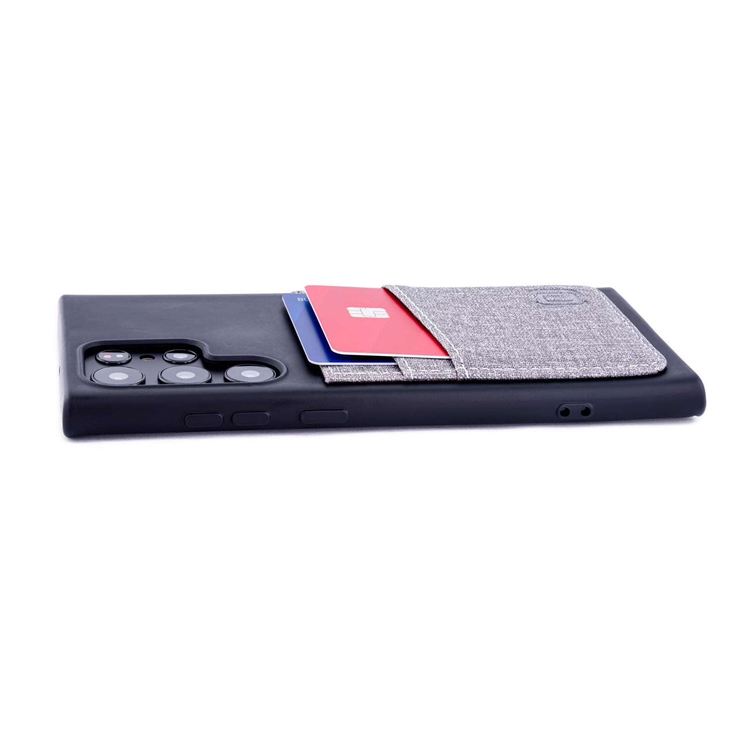 Samsung Galaxy S22 Ultra M2T Wallet Case, [Black/Grey]