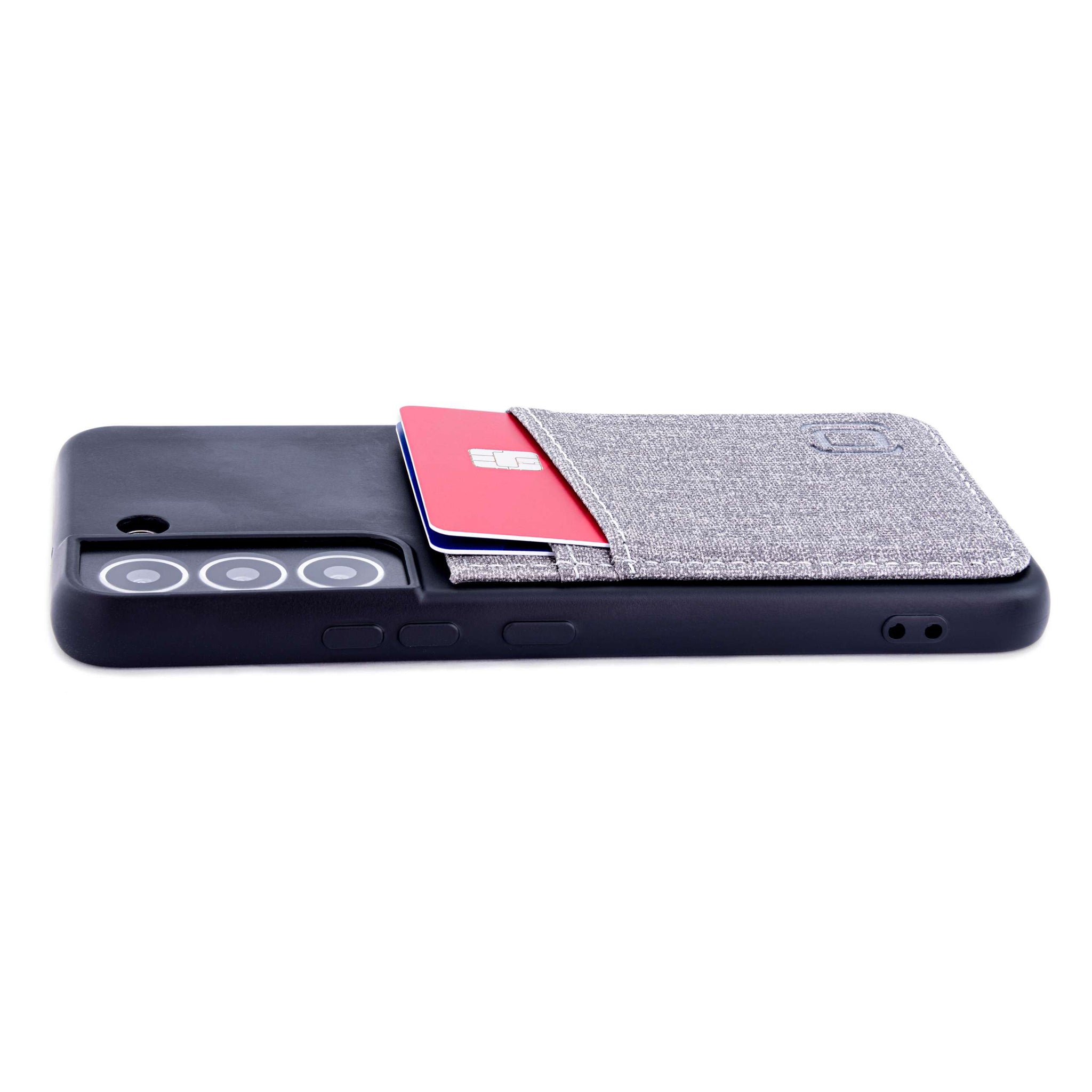 Samsung Galaxy S22 M2T Wallet Case, [Black/Grey]