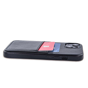 iPhone 13 Genuine Leather M2GL Card Case [Black]