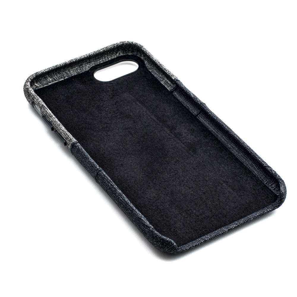 Luxe Wallet Case for iPhone SE 3, SE 2, 8/7 [Black/Grey]
