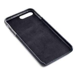 Luxe Wallet Case for iPhone 8 Plus and 7 Plus [Black/Grey]