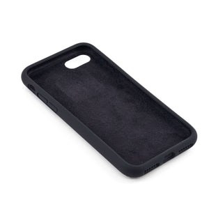 iPhone SE 3, SE 2, 8/7 Silicone Luxe M2L Wallet Case [Black/Grey]