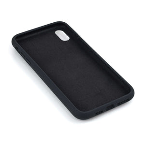 Luxe M2L Silicone Wallet Case for iPhone XS Max [Black/Grey]