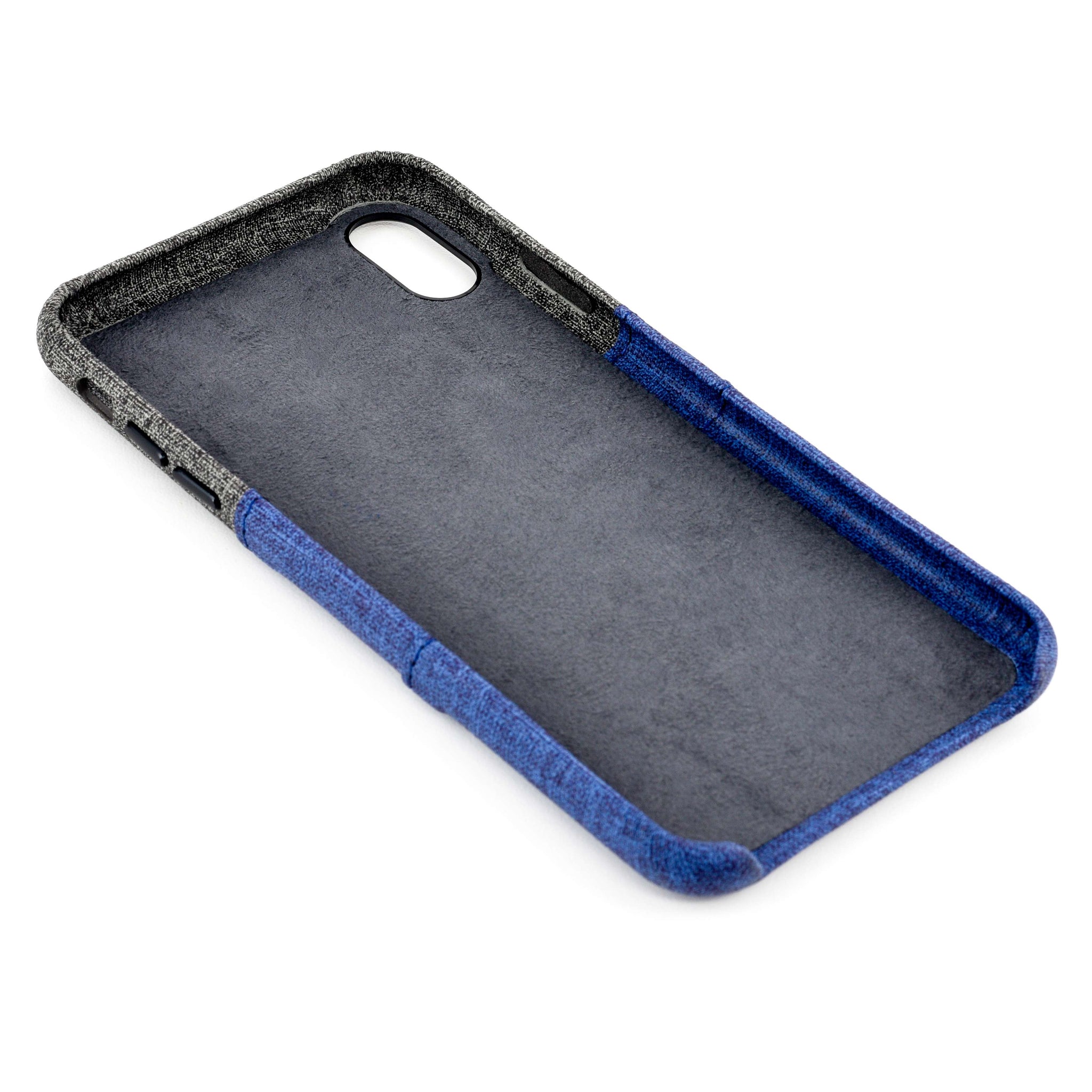 iPhone XS Max Luxe M2 Wallet Case [Blue/Grey]