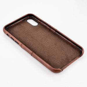 iPhone XR Exec M2 Wallet Case [Brown]