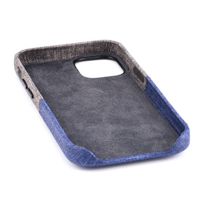 iPhone 12 Mini Luxe M2 Wallet Case [Blue/Grey]