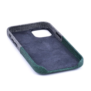 iPhone 12 Mini Luxe M2 Wallet Case [Green/Grey]