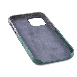 iPhone 12/12 Pro Luxe M2 Wallet Case [Green/Grey]