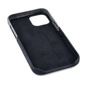 iPhone 12 Pro Max Luxe M2 Wallet Case [Black/Grey]
