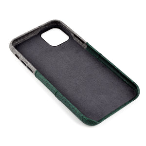 iPhone 11 Pro Max Luxe M2 Wallet Case [Green/Grey]