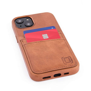 iPhone 13 Genuine Leather M2GL Card Case [Light Brown]