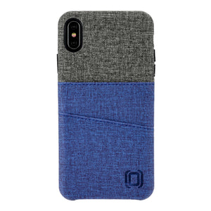 iPhone XS Max Luxe M2 Wallet Case [Blue/Grey]