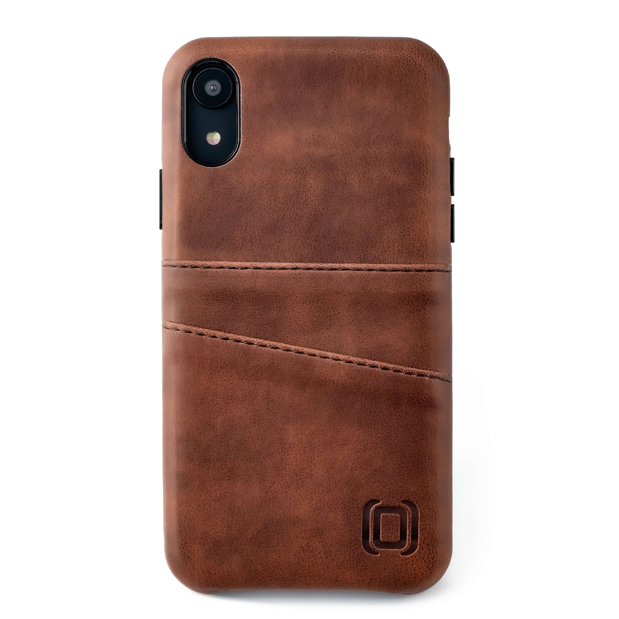 iPhone XR Exec M2 Wallet Case [Brown]