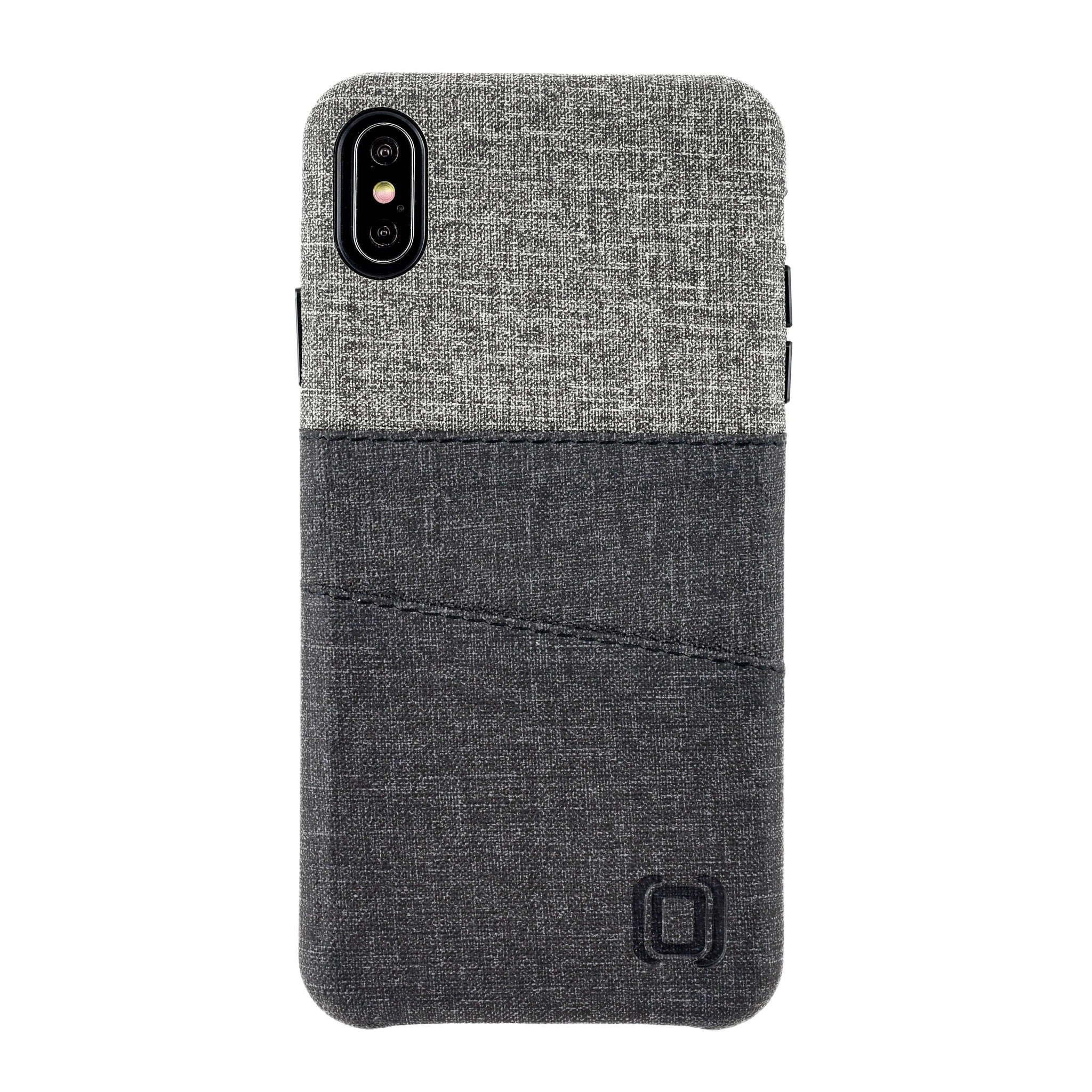 iPhone XS Max Luxe M2 Wallet Case [Black/Grey]