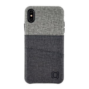 iPhone XS Max Luxe M2 Wallet Case [Black/Grey]