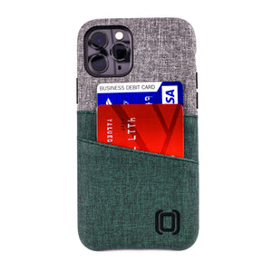 iPhone 11 Pro Luxe M2 Wallet Case [Green/Grey]