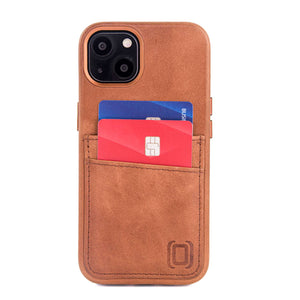 iPhone 13 Genuine Leather M2GL Card Case [Light Brown]