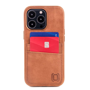 iPhone 13 Pro Genuine Leather M2GL Card Case [Light Brown]