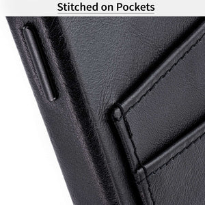 iPhone 13 Pro Max Genuine Leather M2GL Card Case [Black]