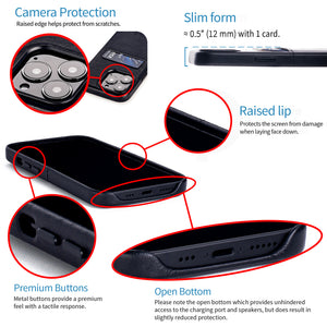 iPhone 13 Pro Exec M1 Card Case [Black]