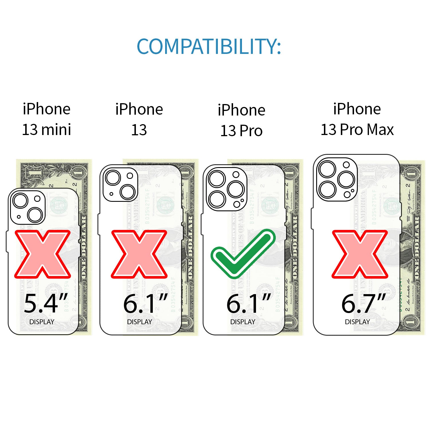 iPhone 13 Pro Luxe M2 Wallet Case [Black/Grey]