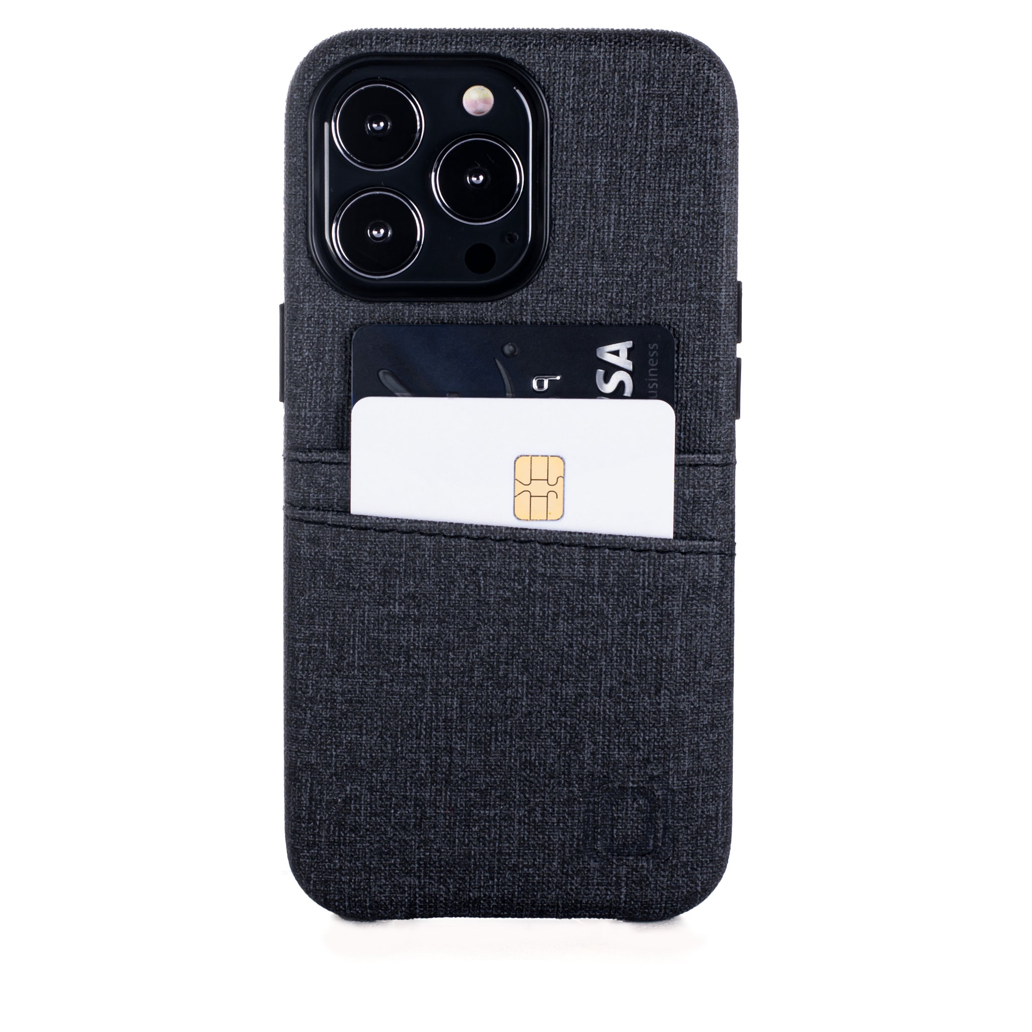 iPhone 13 Pro Luxe M2 Wallet Case [Black]