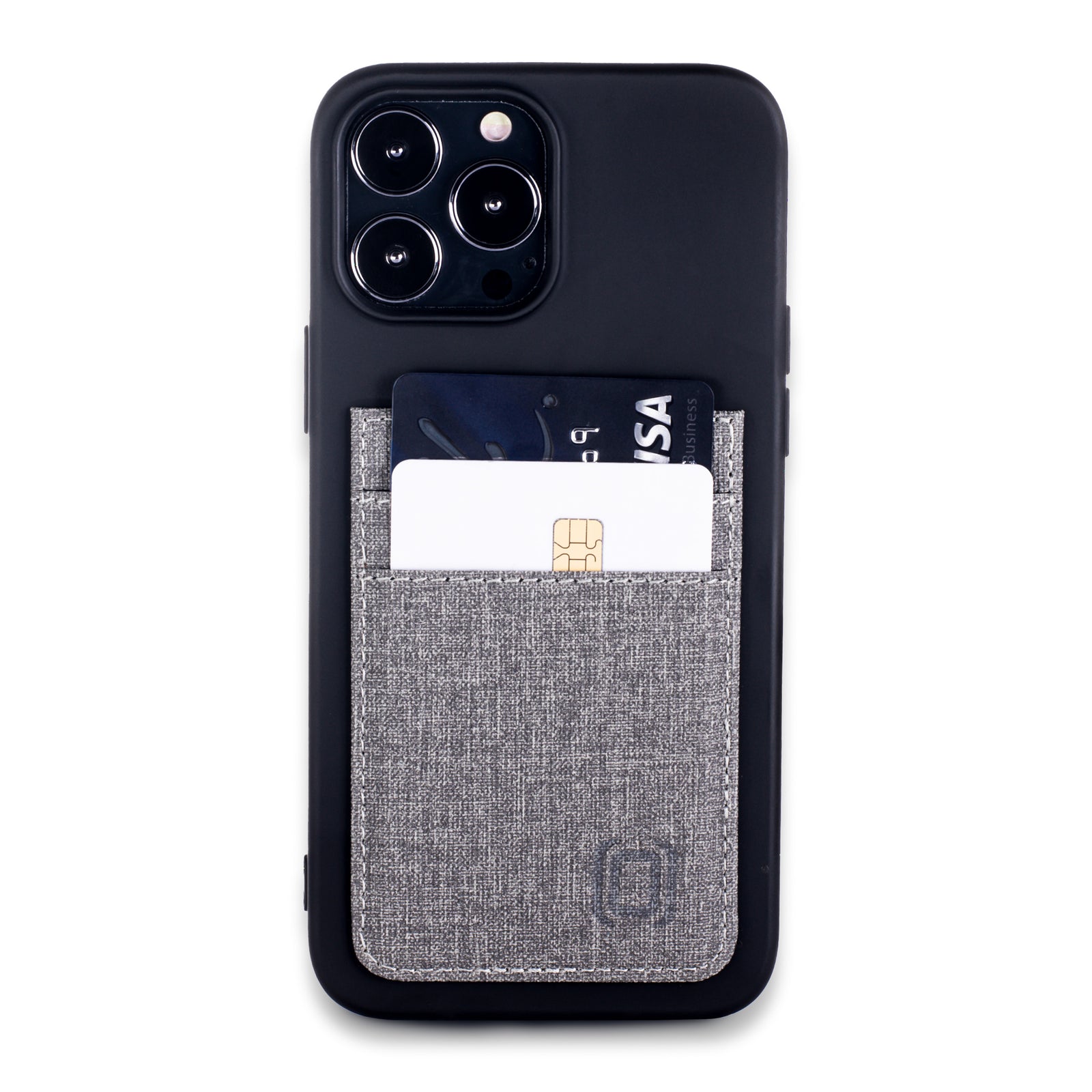 iPhone 13 Pro Max Luxe M2T Wallet Case [Black/Grey]