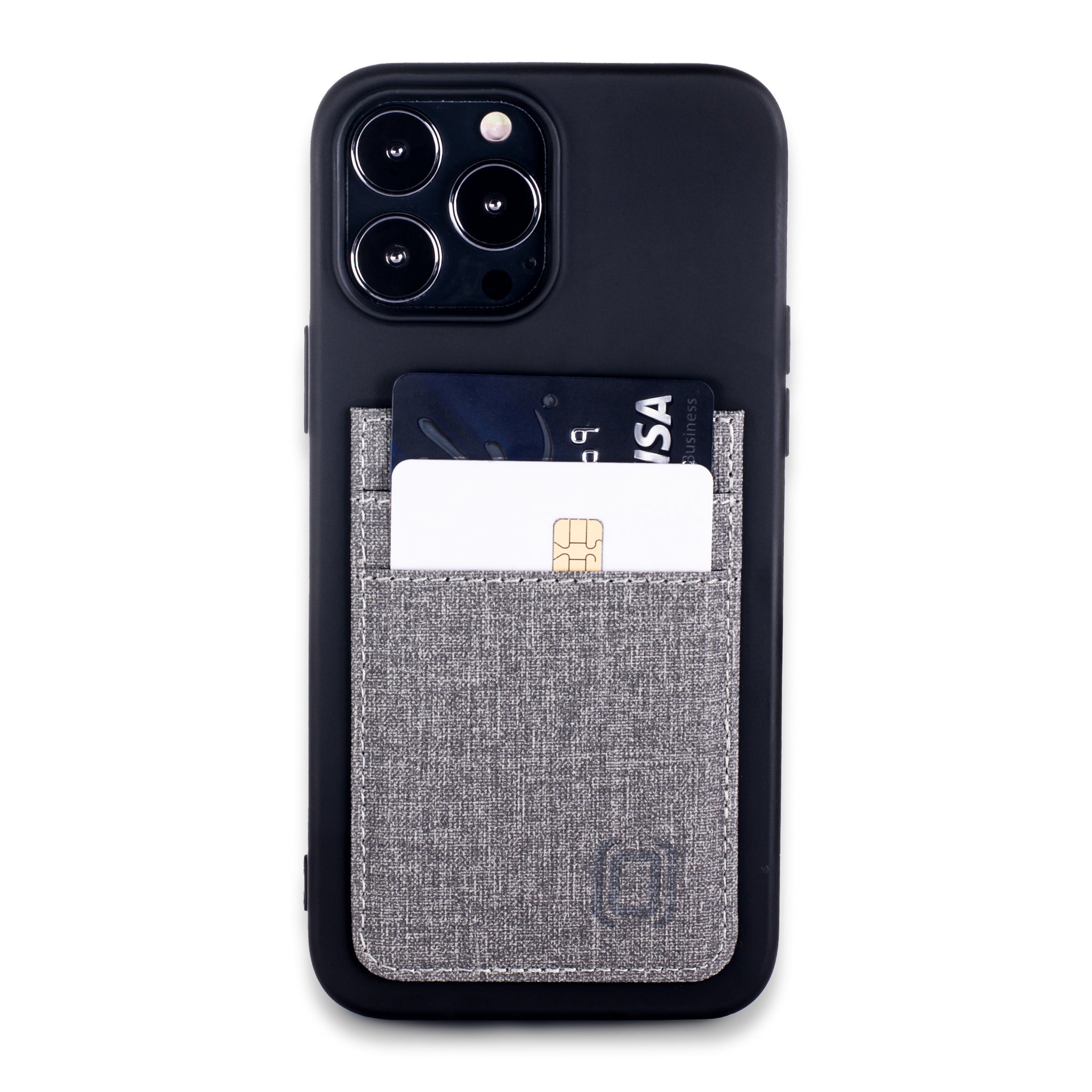 iPhone 13 Pro Max Luxe M2T Wallet Case [Black/Grey]