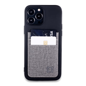 iPhone 13 Pro Max Luxe M2T Wallet Case [Black/Grey]