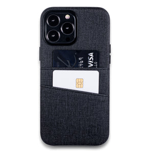 iPhone 13 Pro Max Luxe M2 Wallet Case [Black]