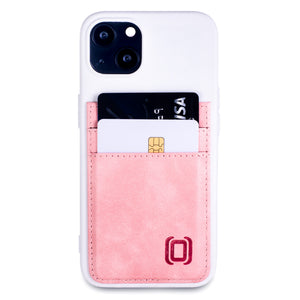 iPhone 13 Exec M2T Wallet Case [White/Pink]