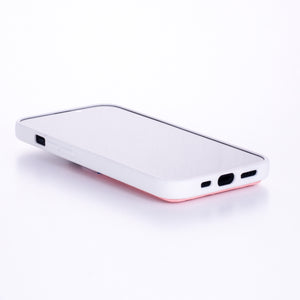 iPhone 13 Exec M2T Wallet Case [White/Pink]