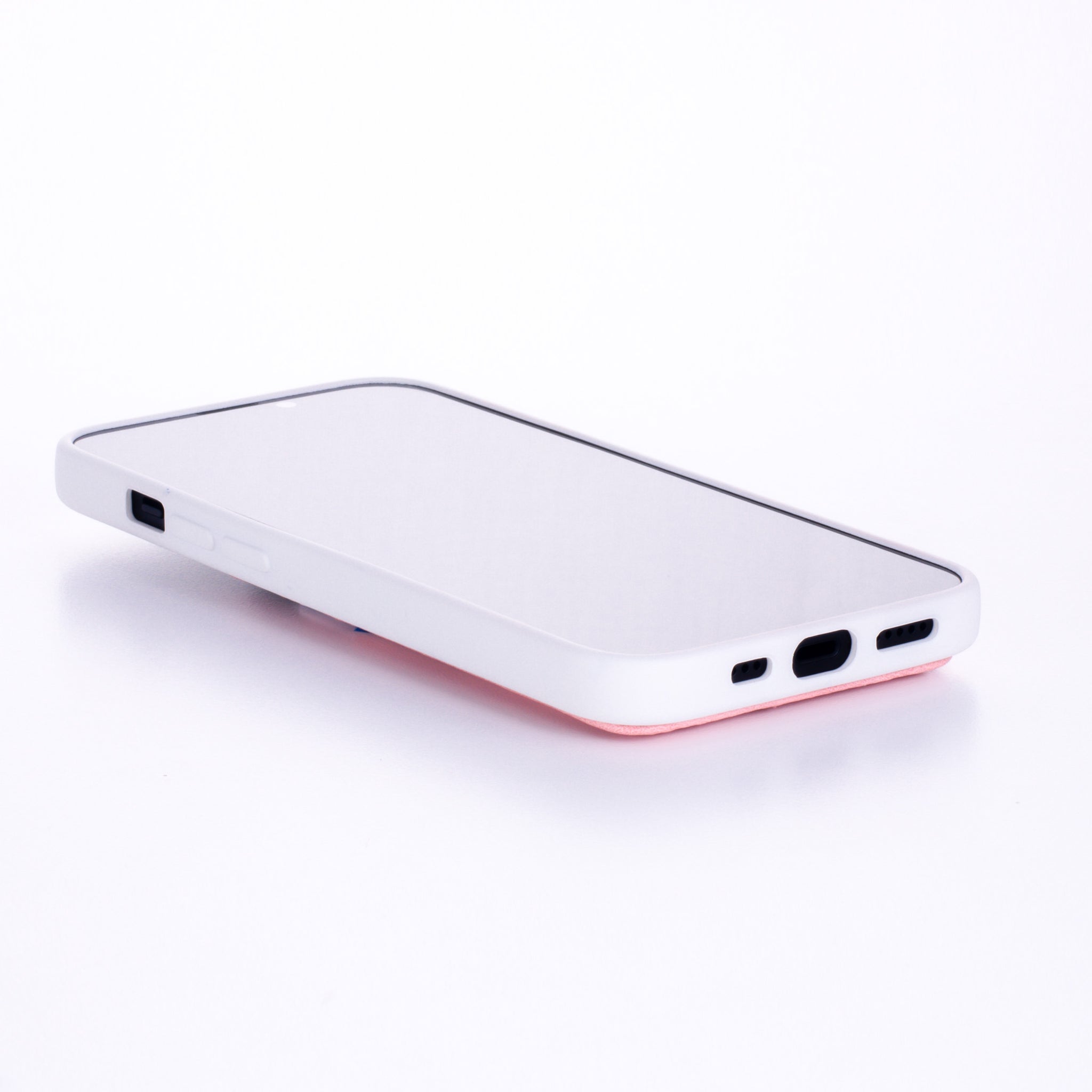 iPhone 13 Pro Max Exec M2T Wallet Case [White/Pink]