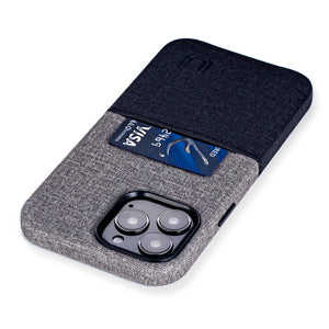 iPhone 13 Pro Max Luxe M1 Card Case [Black/Grey]