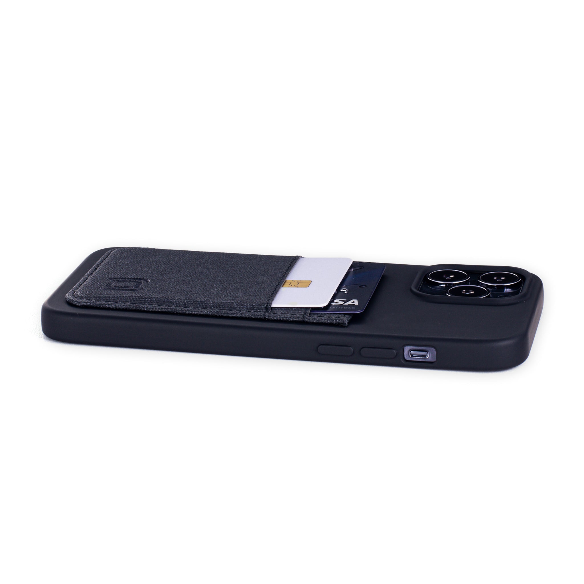 iPhone 13 Pro Max Luxe M2T Wallet Case [Black]