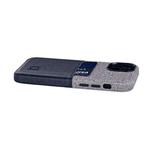 iPhone 13 Mini Luxe M1 Card Case [Black/Grey]