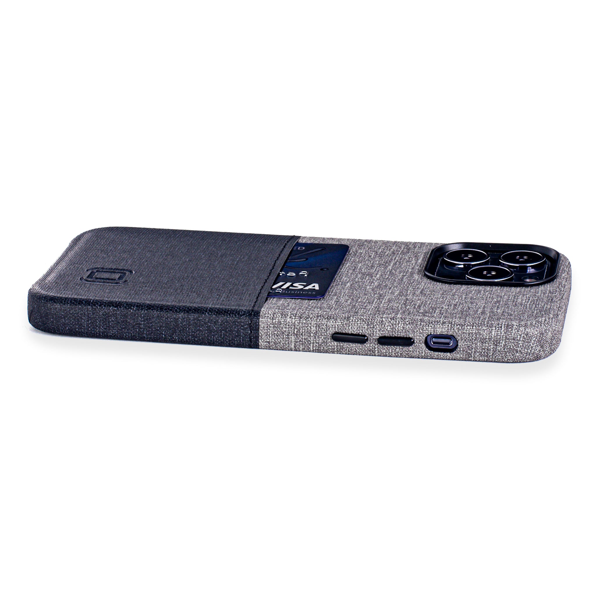 iPhone 13 Pro Max Luxe M1 Card Case [Black/Grey]