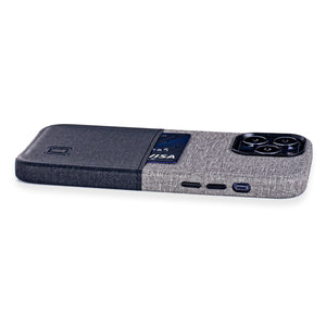 iPhone 13 Pro Max Luxe M1 Card Case [Black/Grey]