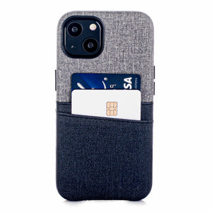 iPhone 13 Luxe M2 Wallet Case [Black/Grey]